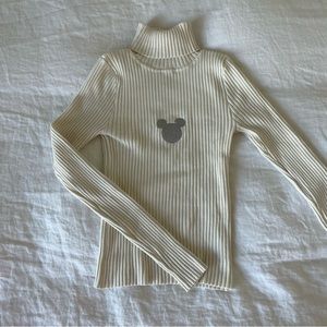 Mickey Mouse turtleneck sweater